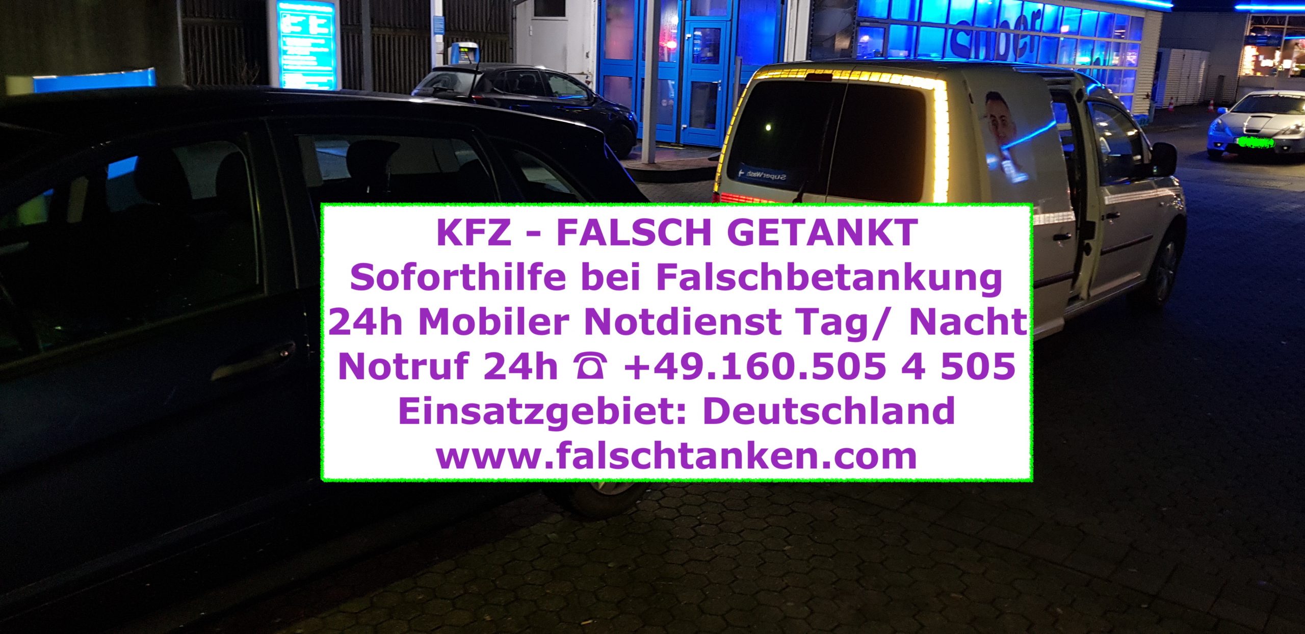 V Power Diesel Statt Diesel Getankt